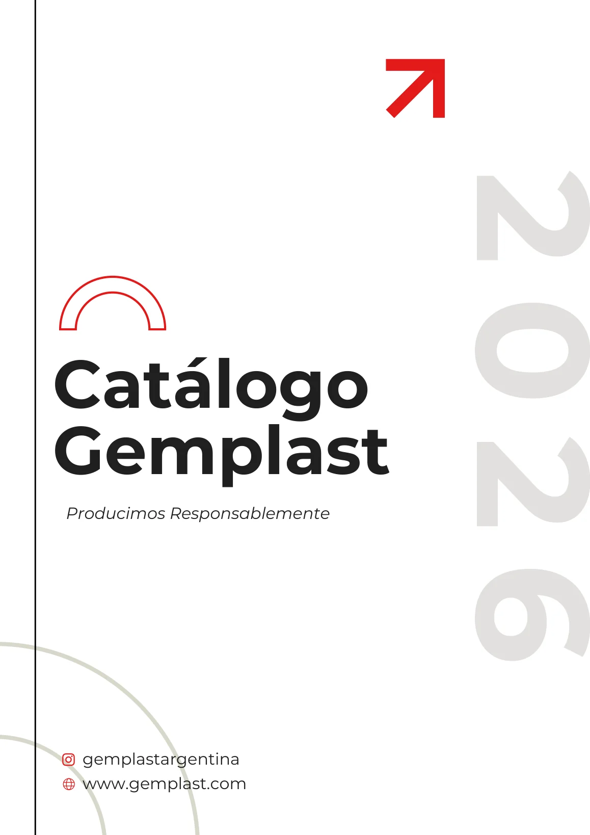 Tapa del catálogo Gemplast 2026