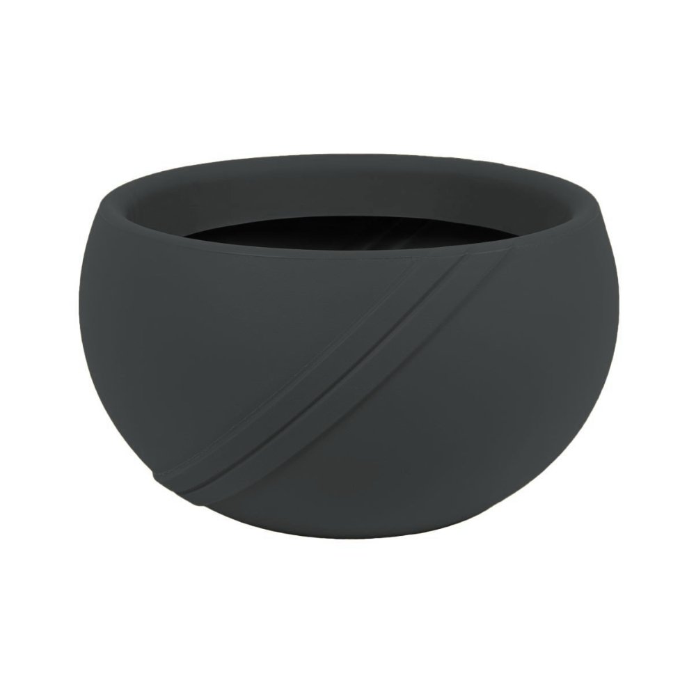 Maceta Rotomoldeada Plástica Trento Arenada Bosco N40 112lts