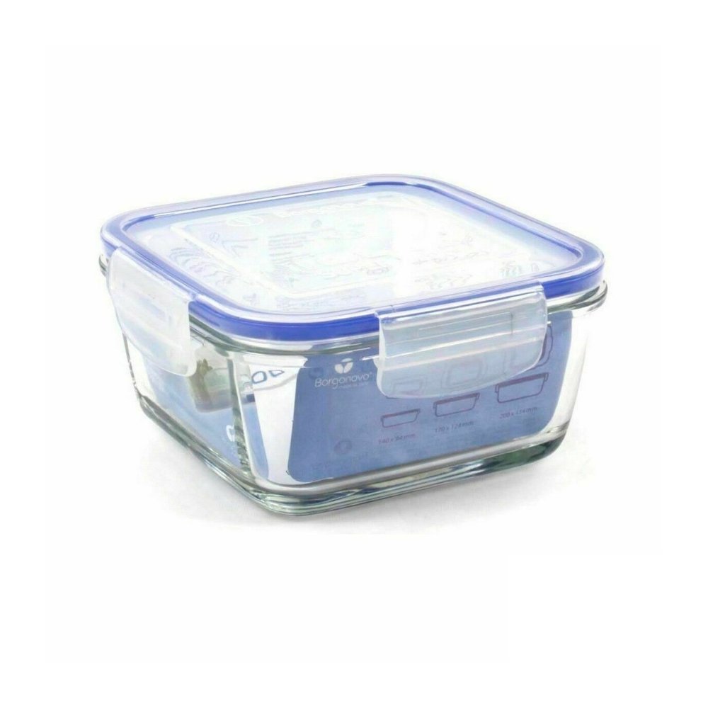 CONTENEDOR HERMÉTICO SUPERBLOCK CUADRADO Q14 - 800 ML
