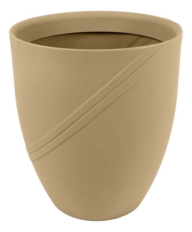 Maceta Rotomoldeada Plástica Trento Arenada Bosco N 35 30lts