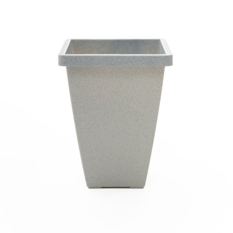 MACETA AZTECA GRIS GRANITICO